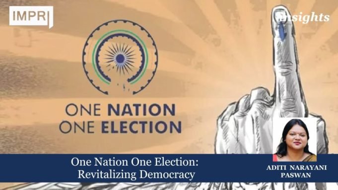 One Nation One Election: Revitalizing Democracy – IMPRI Impact And Policy Research Institute dfgg e1727073768511