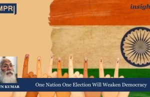 One Nation One Election Will Weaken Democracy The argument is that repeated polls are expensive and also push political parties towards populistic promises. But the long term benefits they trigger might be greater.