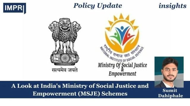 A Look at India's Ministry of Social Justice and Empowerment (MSJE) Schemes