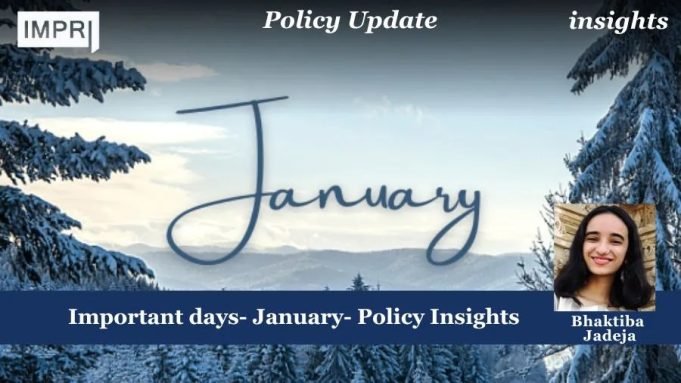 Important Days- January- Policy Insights – IMPRI Impact And Policy Research Institute Important days- January- Policy Insights