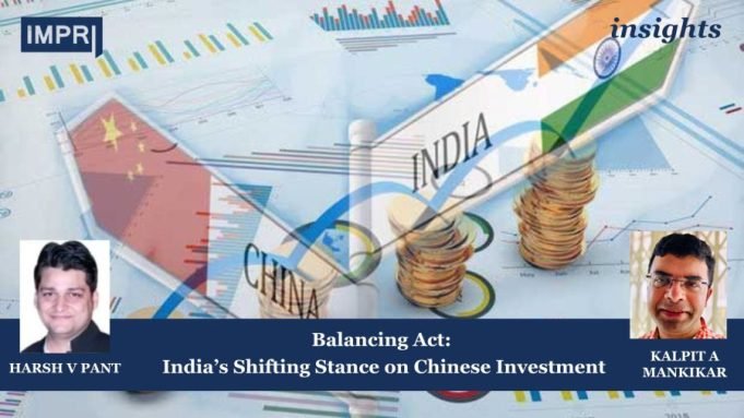 Balancing Act: India’s Shifting Stance On Chinese Investment – IMPRI Impact And Policy Research Institute Press Release 15 e1730531114121