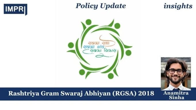 Rashtriya Gram Swaraj Abhiyan (RGSA) 2018 – IMPRI Impact And Policy Research Institute custom insight 12