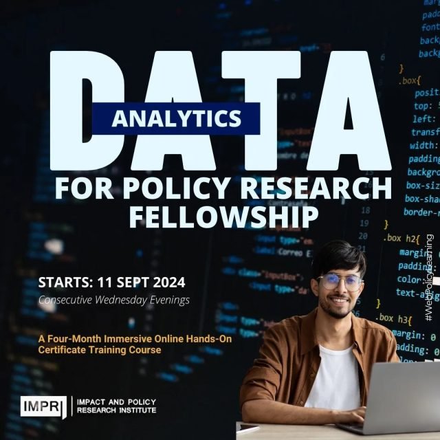 Fellows Profile: DAPRF Data Analytics For Policy Research Fellowship - DAPRFinitial
