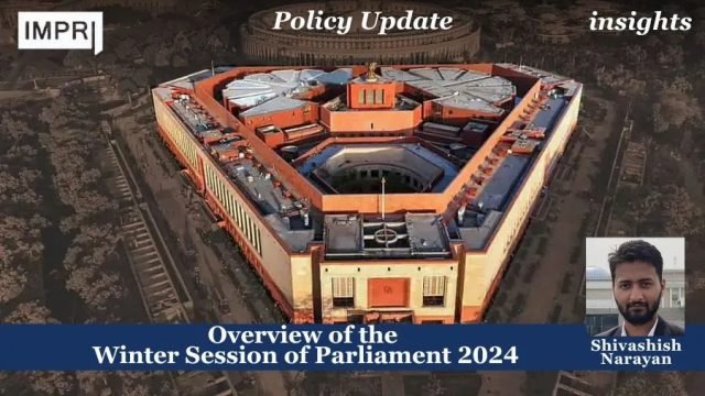 Overview of the Winter Session of Parliament 2024