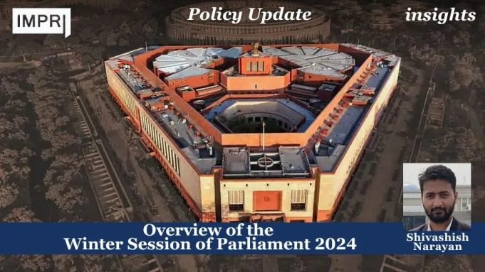Overview Of The Winter Session Of Parliament 2024 – IMPRI Impact And Policy Research Institute Overview of the Winter Session of Parliament 2024