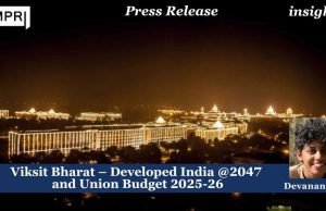 Viksit Bharat – Developed India @2047 And Union Budget 2025-26 – IMPRI Impact And Policy Research Institute Viksit Bharat – Developed India @2047 and Union Budget 2025-26