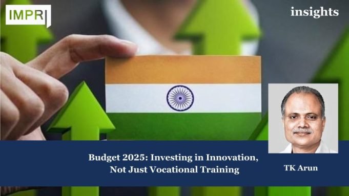 Budget 2025: Investing In Innovation Not Just Vocational Training – IMPRI Impact And Policy Research Institute WhatsApp Image 2025 02 06 at 23.41.43 scaled e1738866218503