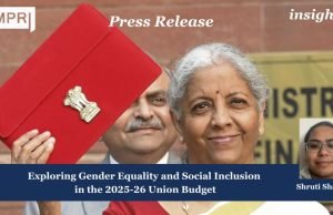 Exploring Gender Equality And Social Inclusion In The 2025-26 Union Budget – IMPRI Impact And Policy Research Institute Press Release 17 e1738809660939
