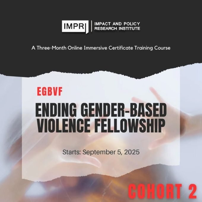 Participants List & Details: EGBVF Ending Gender-based Violence Fellowship | Theme- EGBV: Intersectional Responses, Community Initiatives, And Systemic Interventions – IMPRI Impact And Policy Research Institute EGBVF Ending Gender based Violence Fellowship 1