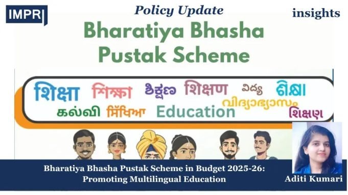 Bharatiya Bhasha Pustak Scheme In Budget 2025-26: Promoting Multilingual Education – IMPRI Impact And Policy Research Institute bhasha pustak