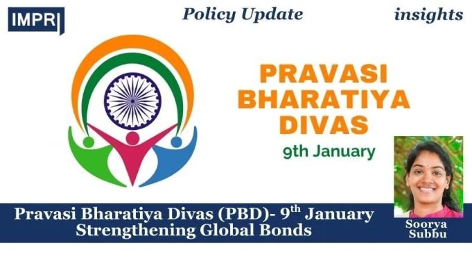 Pravasi Bharatiya Divas (PBD)- 9th January: Strengthening Global Bonds – IMPRI Impact And Policy Research Institute Pravasi Bharatiya Divas (PBD)- 9th January: Strengthening Global Bonds