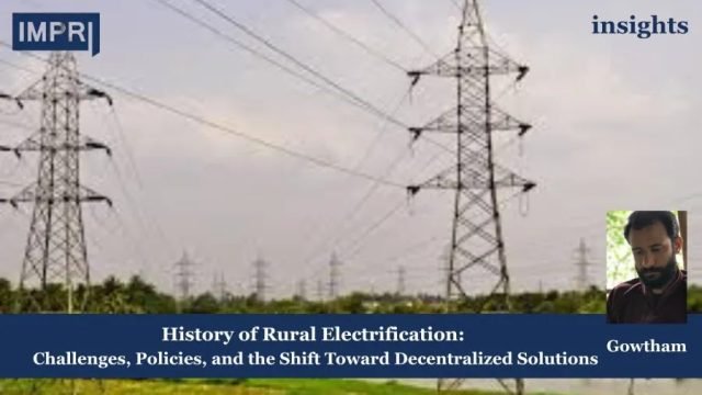 Rural electrification