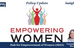 Hub For Empowerment Of Women (2023) – IMPRI Impact And Policy Research Institute Policy Update 5