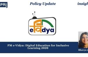 PM E-Vidya: Digital Education For Inclusive Learning 2020 – IMPRI Impact And Policy Research Institute Policy Update 14