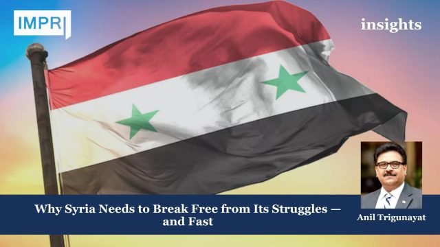 Why Syria Needs To Break Free From Its Struggles — 5 1