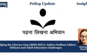 Bridging The Literacy Gap (2020-2021): India’s Padhna Likhna Abhiyan And Adult Education Challenges – IMPRI Impact And Policy Research Institute Bridging the Literacy Gap (2020-2021): India's Padhna Likhna Abhiyan and Adult Education Challenges