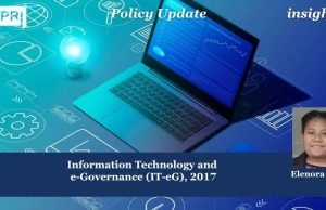 Information Technology And E-Governance (IT-eG), 2017 – IMPRI Impact And Policy Research Institute Policy Update 28