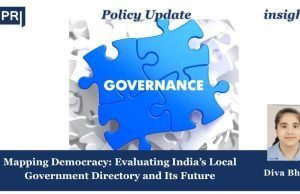Mapping Democracy: Evaluating India’s Local Government Directory (LGD), 2007 And Its Future – IMPRI Impact And Policy Research Institute Mapping Democracy: Evaluating India’s Local Government Directory and Its Future