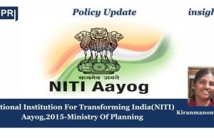 NITI(National Institution For Transforming India) Aayog,2015-Ministry Of Planning – IMPRI Impact And Policy Research Institute NITI(National Institution For Transforming India) Aayog,2015-Ministry Of Planning