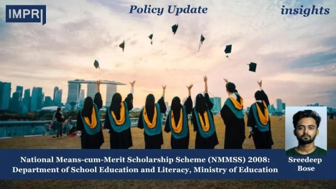 Scholarship Scheme: National Means-cum-Merit Scholarship Scheme (NMMSS) – IMPRI Impact And Policy Research Institute Scholarship education