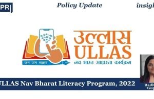 ULLAS Nav Bharat Literacy Program, 2022 – IMPRI Impact And Policy Research Institute ULLAS Nav Bharat Literacy Program, 2022