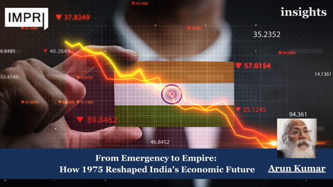 From Emergency To Empire: How 1975 Reshaped India’s Economic Future – IMPRI Impact And Policy Research Institute Insights poster