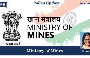 MINISTRY OF MINES – IMPRI Impact And Policy Research Institute Ministry of Mines