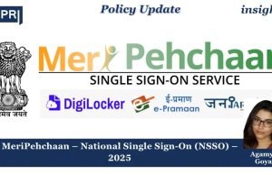 MeriPehchaan – National Single Sign-On (NSSO) – 2025 – IMPRI Impact And Policy Research Institute MeriPehchaan – National Single Sign-On (NSSO) – 2025