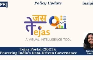 Tejas Portal (2021): Powering India’s Data-Driven Governance – IMPRI Impact And Policy Research Institute Tejas Portal (2021): Powering India’s Data-Driven Governance