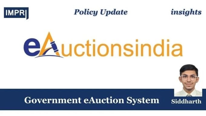 Government EAuction System – IMPRI Impact And Policy Research Institute Government eAuction System