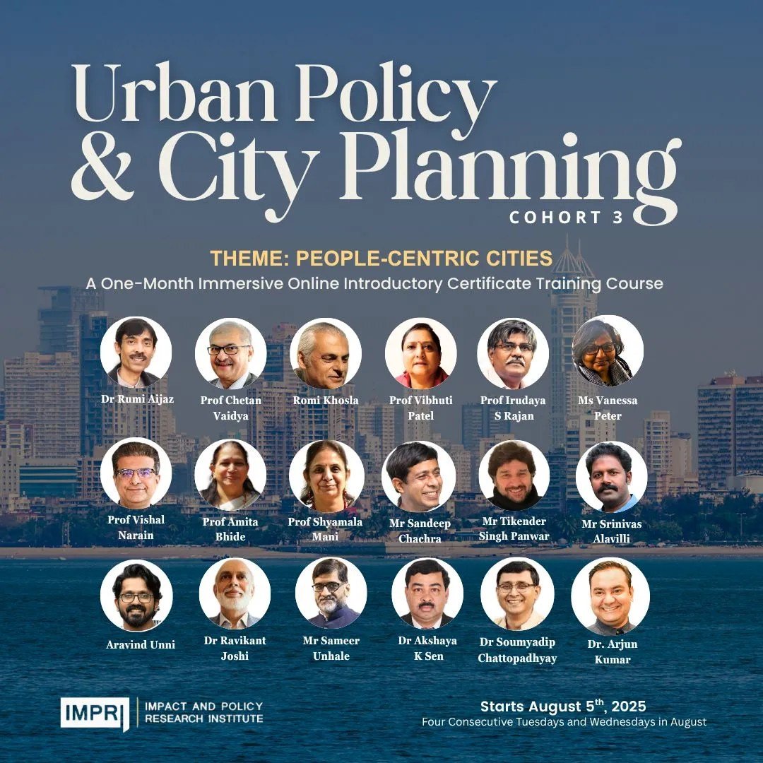 Participants List & Details: Urban Policy And City Planning–Cohort 3.0 ...