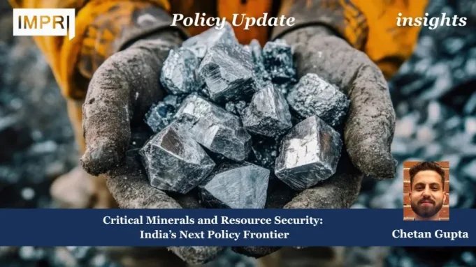 Critical Minerals And Resource Security: India’s Next Policy Frontier Photo 12 e1760198275785