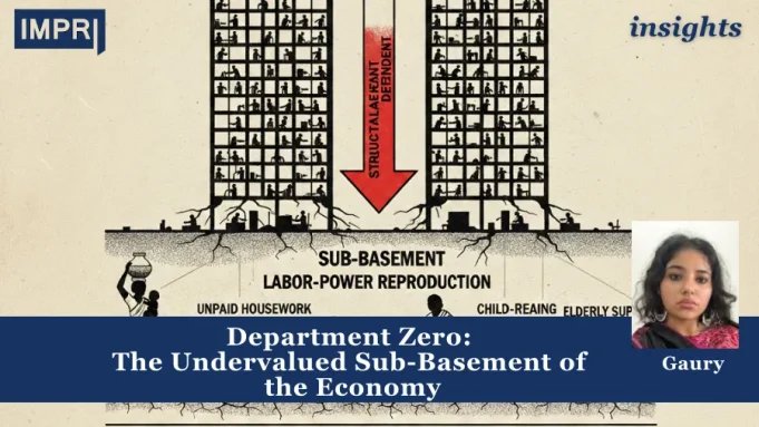 Department Zero: The Undervalued Sub-Basement Of The Economy – IMPRI Impact And Policy Research Institute Copy of Copy of Copy of Policy Update 14