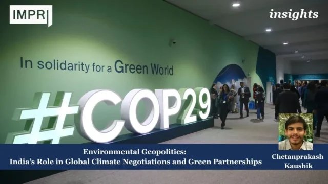Environmental Geopolitics: India’s Role In Global Climate Negotiations And Green Photo 6 e1759573721456