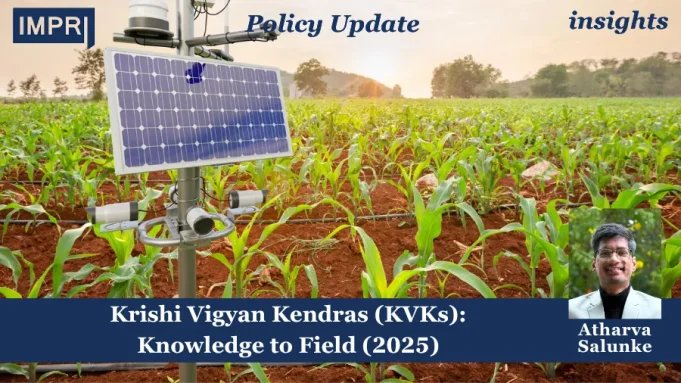 Krishi Vigyan Kendras (KVKs): Knowledge To Field (2025) PU insights poster 3 1