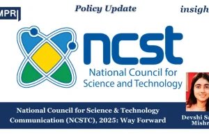 National Council For Science And Technology Communication (NCSTC), 2025: Way Forward – IMPRI Impact And Policy Research Institute National Council for Science & Technology Communication (NCSTC), 2025: Way Forward