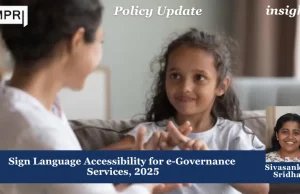 Sign Language Accessibility For E-Governance Services, 2025 – IMPRI Impact And Policy Research Institute Sign