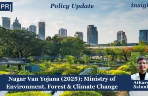 Nagar Van Yojana (2025); Ministry Of Environment, Forest & Climate Change PU insights poster 17