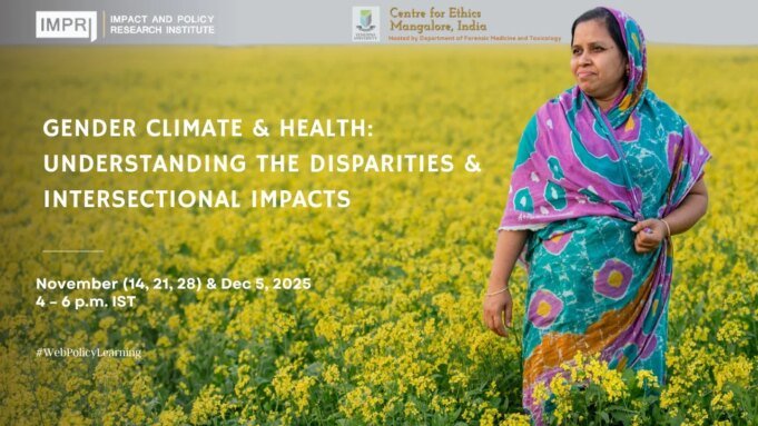 Participants List & Details: Gender, Climate And Health: Understanding The Disparities And Intersectional Impacts – IMPRI Impact And Policy Research Institute WhatsApp Image 2025 11 14 at 12.05.23 792bcf6a