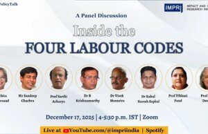 Inside The Four Labour Codes: Implications For India’s Workforce – IMPRI Impact And Policy Research Institute WhatsApp Image 2025 12 12 at 18.07.00