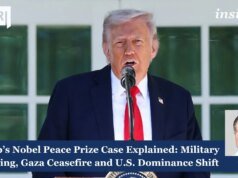 Trump’s Nobel Peace Prize Case Explained: Military Spending, Gaza Ceasefire And U.S. Dominance Shift Trump’s Nobel Peace Prize Case Explained: Military Spending, Gaza Ceasefire and U.S. Dominance Shift