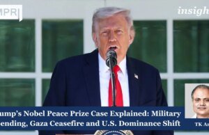 Trump’s Nobel Peace Prize Case Explained: Military Spending, Gaza Ceasefire And U.S. Dominance Shift Trump’s Nobel Peace Prize Case Explained: Military Spending, Gaza Ceasefire and U.S. Dominance Shift