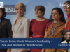 Why Climate Policy Needs Women’s Leadership – Not Just Women As ‘Beneficiaries’ – IMPRI Impact And Policy Research Institute 117 1