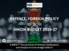 Defense, Foreign Policy And Union Budget 2026-27 6 e1771960895881