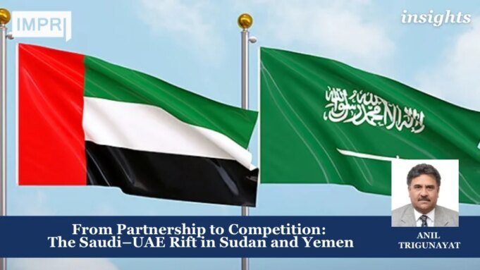 From Partnership To Competition: The Saudi–UAE Rift In Sudan And Yemen – IMPRI Impact And Policy Research Institute From Partnership to Competition: The Saudi–UAE Rift in Sudan and Yemen