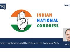 Legitimacy, Leadership, And The Future Of The Congress Party Leadership, Legitimacy and the Future of Congress Party