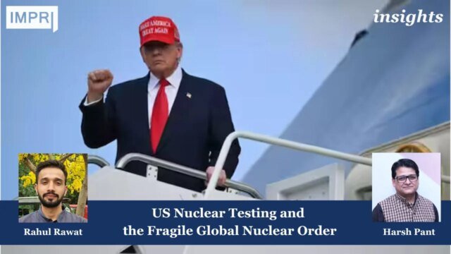 US Nuclear Testing and the Fragile Global Nuclear Order
