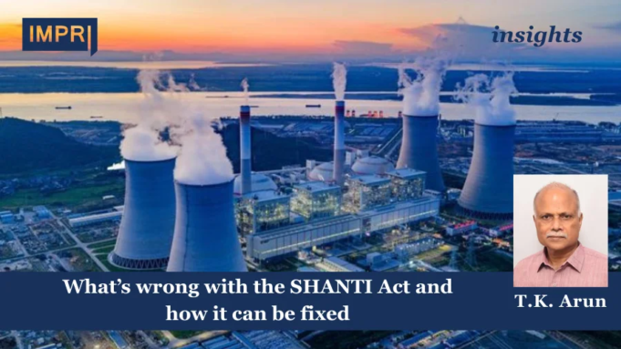 What’s Wrong With The SHANTI Act And How It Can Be Fixed What’s wrong with the SHANTI Act and how it can be fixed