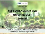 The Environment And The Union Budget 2026–27 The Environment And The Union Budget 2026–27