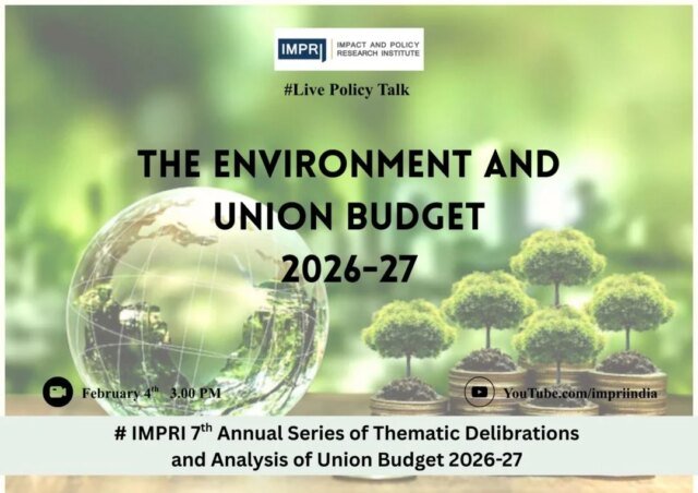 The Environment And The Union Budget 2026–27